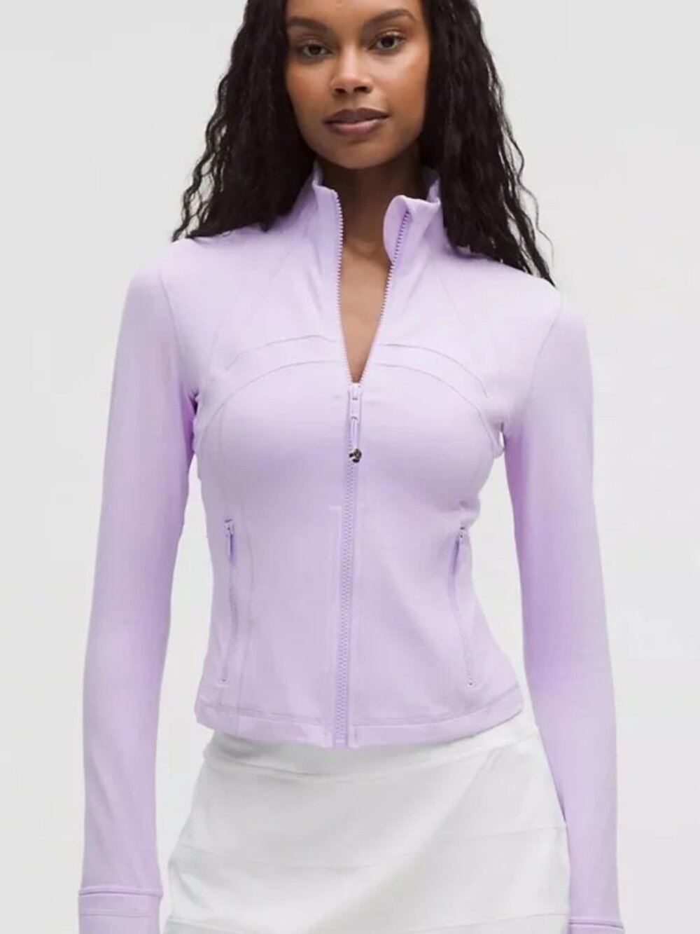 Lululemon - Lilac Frost - Define Cropped Jacket Nulu